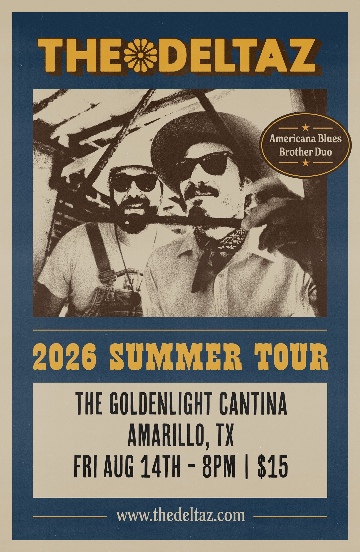 Ticket to The GoldenLight on 8/14 in Amarillo, TX