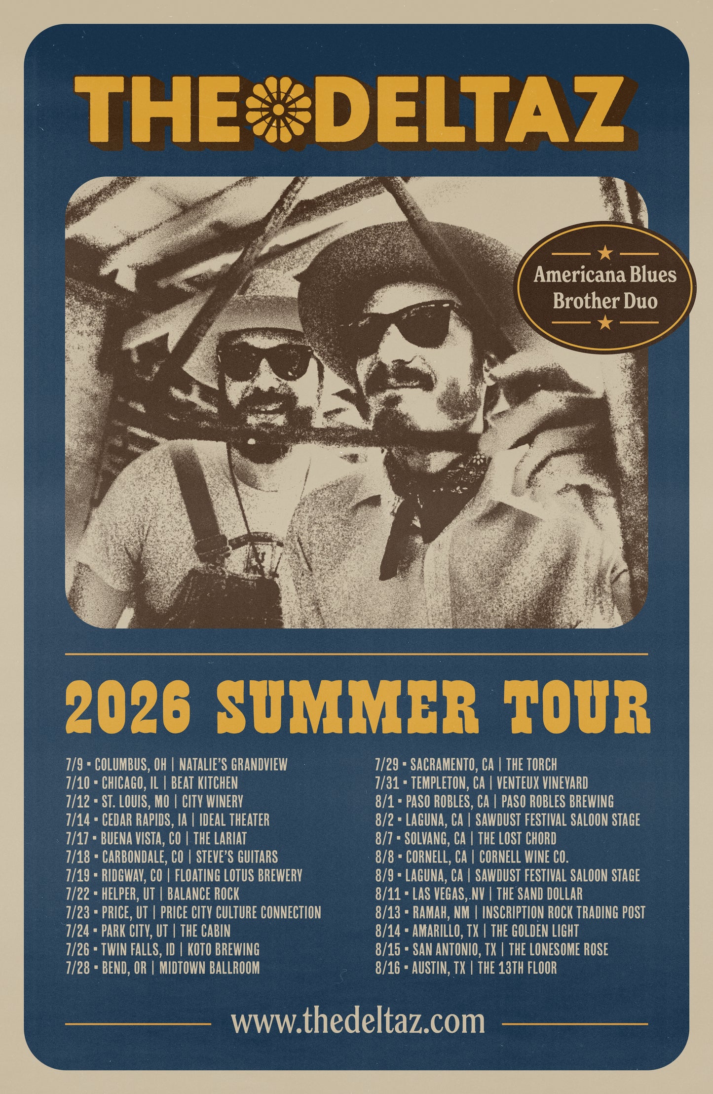 USA Summer Tour Poster 2026