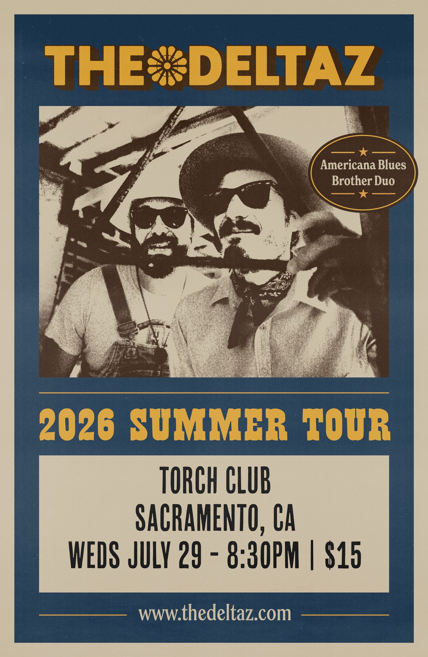 Ticket to Torch Club on 7/29 in Sacramento, CA
